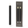 Nordic Luxlite LED Taper Candle Black pack of 2  (qty of 4 packs in stock)