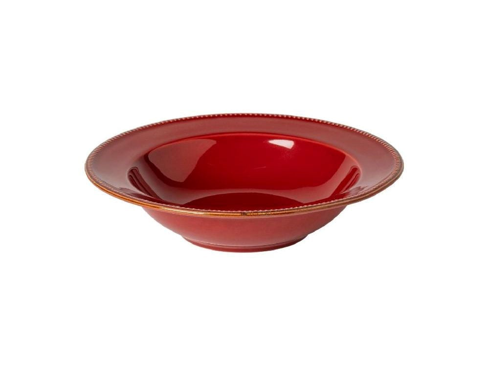 Luzia Fine Stoneware from Portugal Pasta Bowl Crimson (2 in stock)