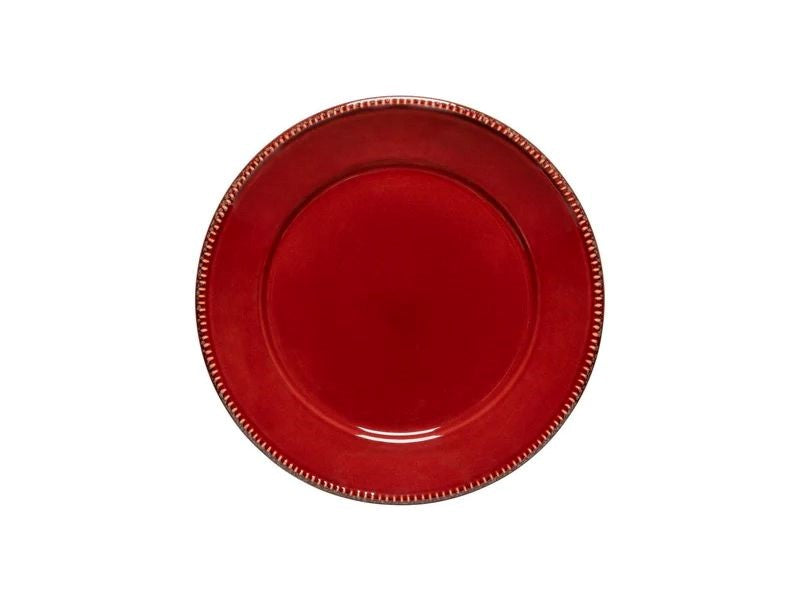 Luzia Fine Stoneware from Portugal Salad Plate Crimson (12 in stock)