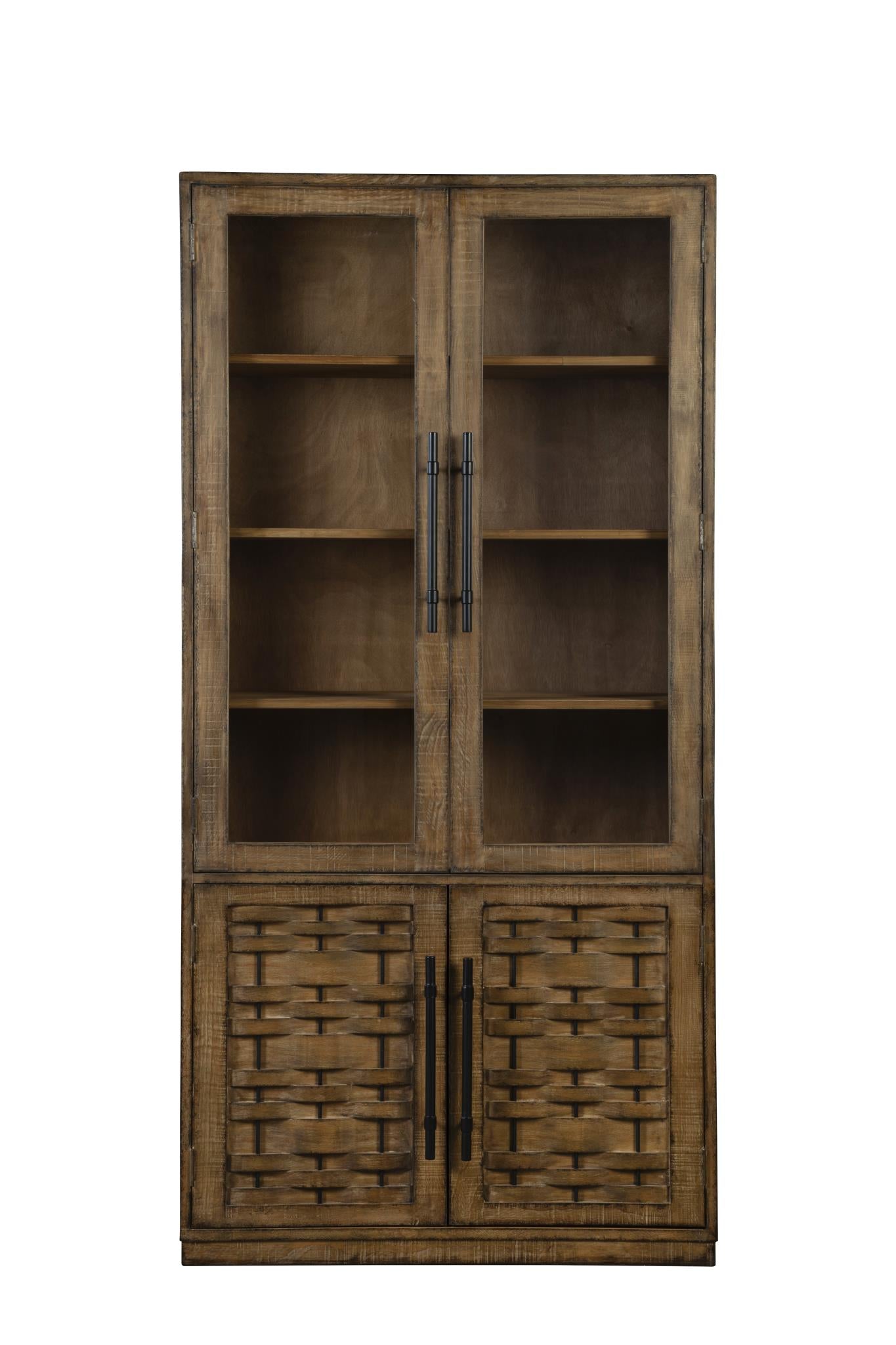 Madison Tall Antique Natural Cabinet (1 in stock)