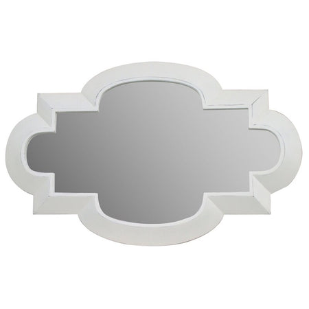 Maebre Clover Mirror White  (1 in stock)