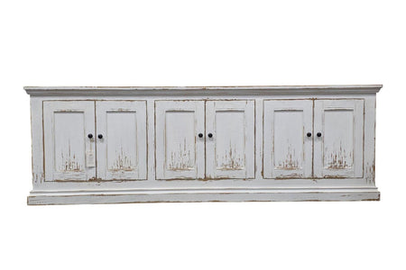 Mimi 6 Door Cabinet Antique White (1 in stock)