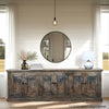 Mimi 6 Door Cabinet Antique Blue (1 in stock)