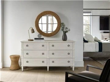 Modern Farmhouse Six Drawer Dresser (2 left) Retired now 50% off