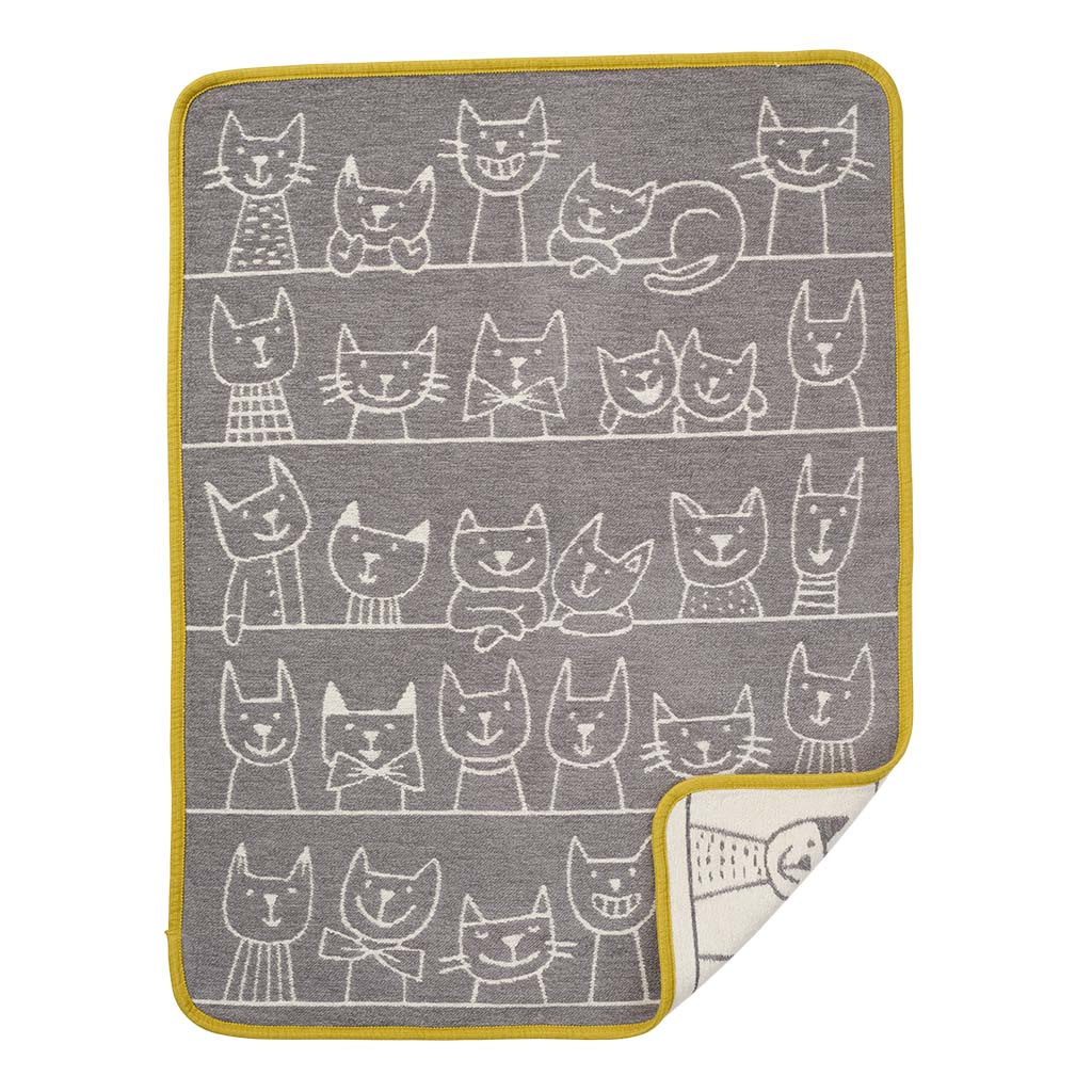 Moggie Grey Baby Blanket  (qty of 2 in stock)
