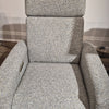 Molly Swivel Recliner with Power Headrest and Battery Pack Cream and Grey Flecked Fabric (2 in stock)