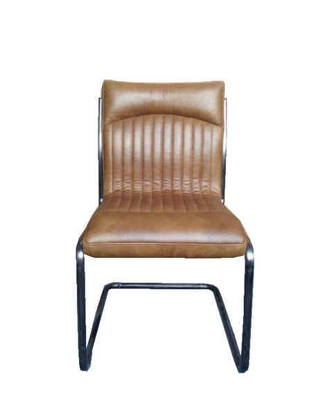 Monaco Leather Dining Chair Whiskey (4 in stock)