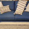 Monty Slipcover Sofa Fabric Rodeo Indigo (1 in stock)