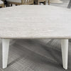 Nantucket Round Cocktail Table White/Riverwash (2 in stock)