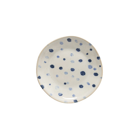 Casafina Nantucket Fine Stoneware from Portugal 8.25"Salad Plate Dots (12 in stock)