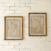 Natural Fern Art on Wood  2 styles (1 in stock)