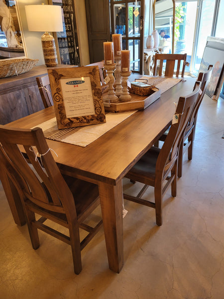 Norah Maple Live Edge Dining Table (1 in stock)