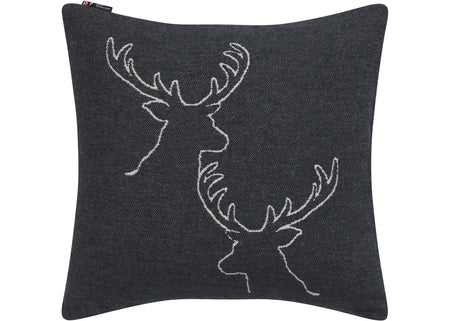 Austrian Nova Stag Cotton Toss Cushion Black  (qty of 2 in stock)