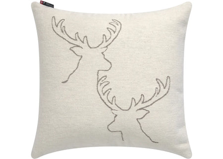 Austrian Nova Stag Cotton Toss Cushion White  (qty of 2 in stock)