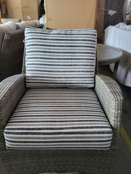 Palm Harbor Swivel Gliding Club Chair Oyster Grey (qty of 7 in stock)