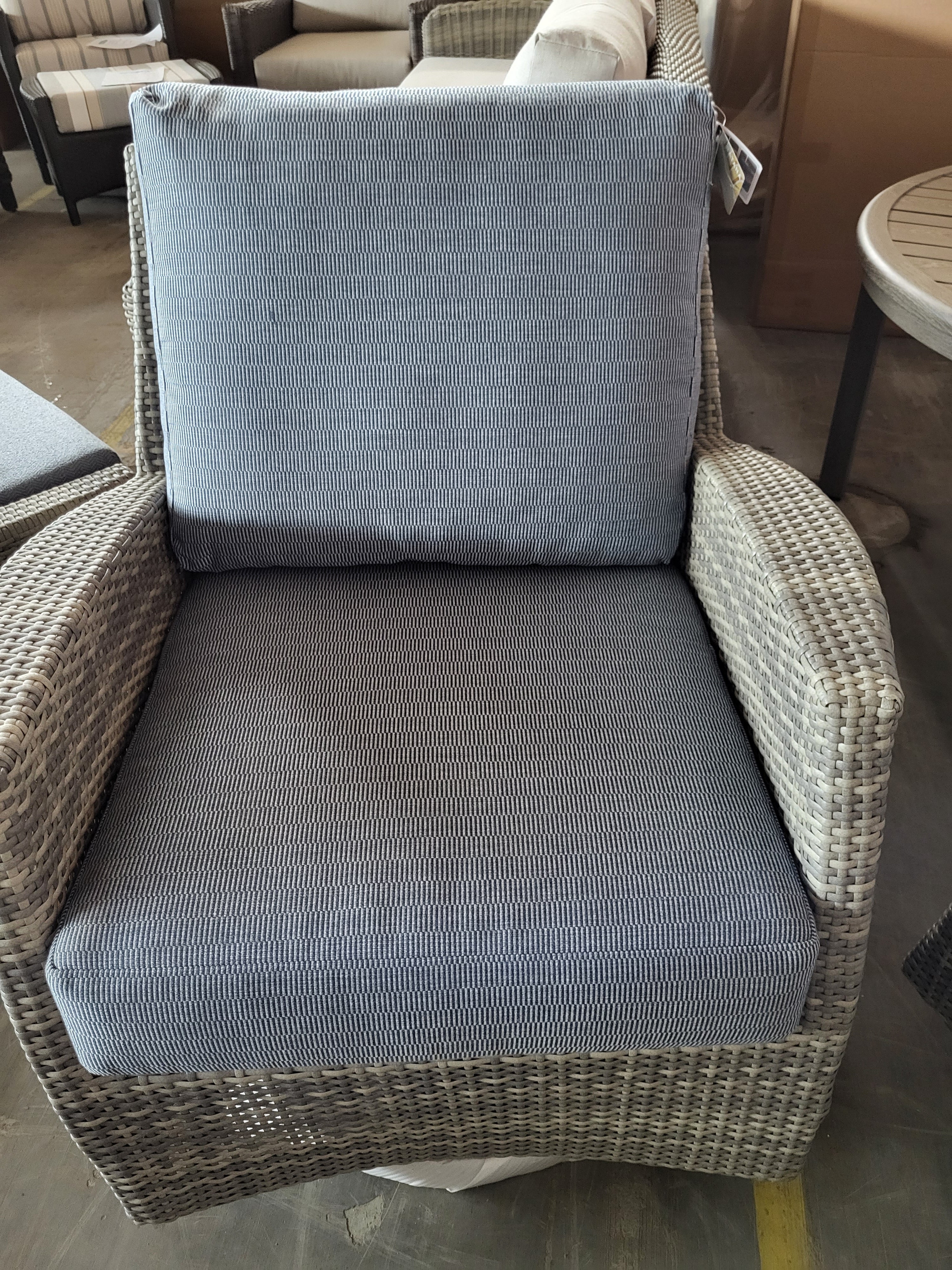 Palm Harbor Swivel Gliding Club Chair Oyster Grey (qty of 7 in stock)