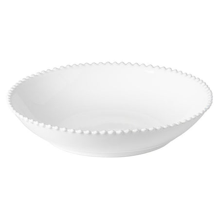 Pearl White Costa Nova Fine Stoneware from Portugal Serving Bowl (1 in stock)