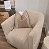 Pivot Swivel Chair in Woolicious Fabric (4 in stock)