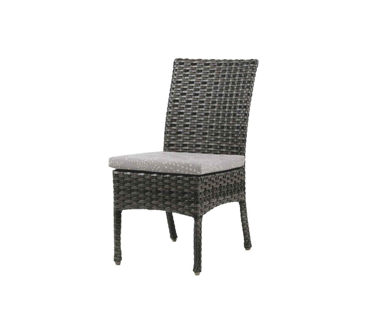 Luxury Outdoor Portfino Dining Side chair with Cushion (4 in stock)