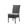 Luxury Outdoor Portfino Dining Side chair with Cushion (4 in stock)