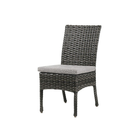 Luxury Outdoor Portfino Dining Side chair with Cushion (4 in stock)