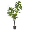 Fiddle Leaf Fig Potted Tree 72" high (2 in stock)