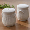 Potter Stoneware Salt and Pepper Set   (6 sets in stock)