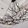 Rainforest Large Bronze Metal Chandelier (1 in stock)