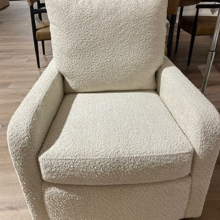 Rayna Swivel Chair in Jennie Linen Fabric (2 in stock)