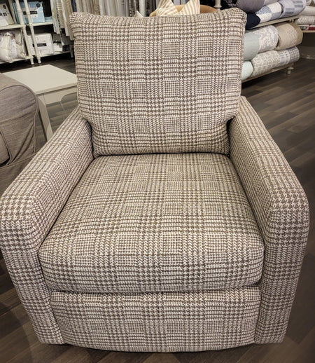 Rayna Swivel Glider Chair in Spencer River Rock