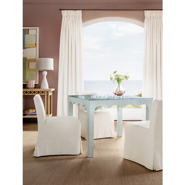Ren Dining Chair in Performance Fabric Nomad Snow (8 in stock)