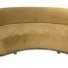 River Curved Sofa w Wood Base 92" (1 in stock)