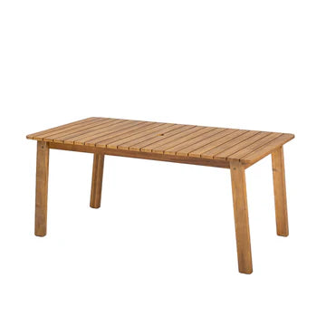 Indoor/Outdoor Riviera Acacia Wood  Dining Table (qty of 2 in stock)