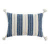 Rockport Blue White Stripe Cushion 16" x 24" (3 in stock)