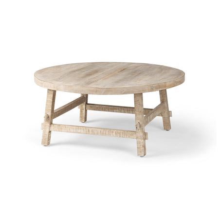 Rosie 36" Round Blonde Coffee Table (1 in stock)