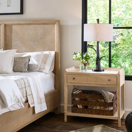 Modern Farmhouse Bedroom Home Collection -Rylie Nightstand (1 in stock) Retired now 50% off (Copy)