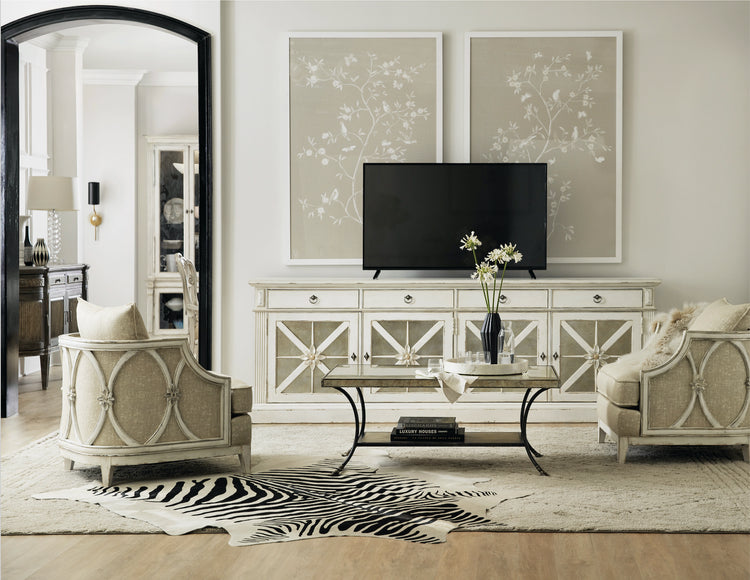 Sanctuary Blanc Grand Premiere Entertainment Console (1 in stock)