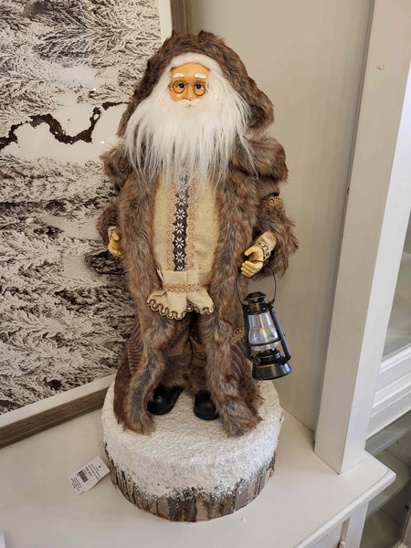 Woodland Santa With Lantern (1 in stock)
