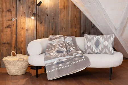 Austrian Savona Cotton Throw Aztec Multi(qty of 2 in stock)