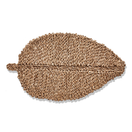 Seagrass Leaf Shape Placemat (7 in stock)