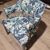 Sharon Chair Fabric Navy Floral (1 in stock)