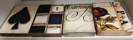 Sid Dickens Memory Blocks Plaster Wall Art ( Remaining Stock now 50% off until sold out.)