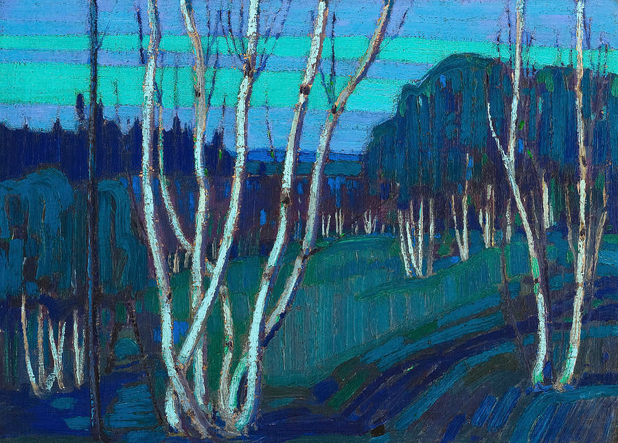 Silver Birch Art Canvas Thomson  48 x 40 (1 in stock)