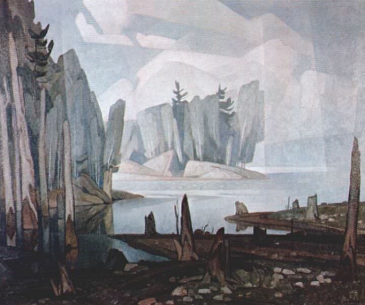 Silver Morning Art Canvas Casson  48 x 40 (1 in stock)
