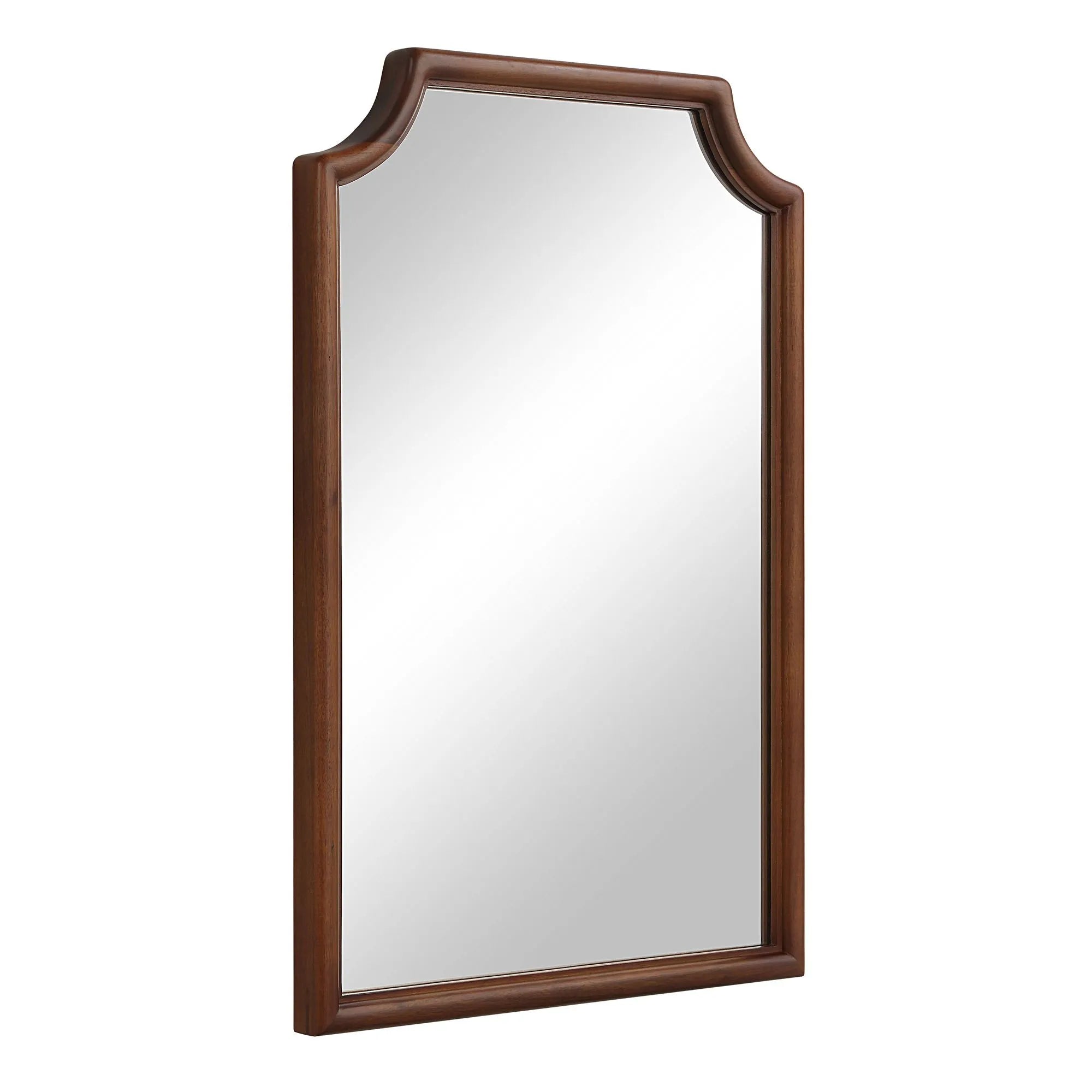 Sintra 24" x 36" Walnut Painted Wood Mirror (1 in stock)