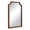Sintra 24" x 36" Walnut Painted Wood Mirror (1 in stock)