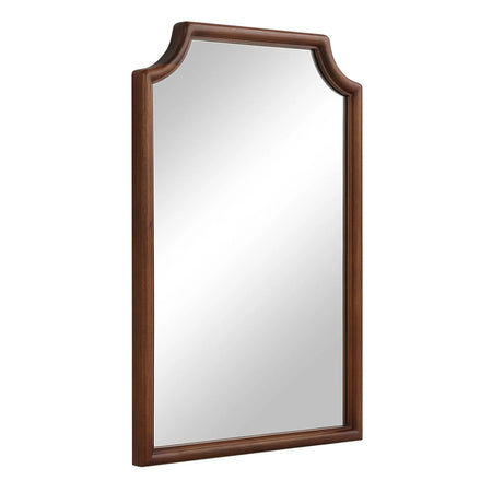 Sintra 24" x 36" Walnut Painted Wood Mirror (1 in stock)