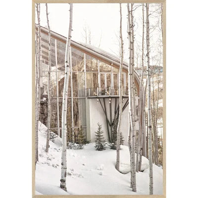 Art - Ski Murchison House c. 1969 Framed with Glass (2 in stock)