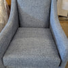 Slim Swivel Chair in Prelude Wedgewood (2 in stock)