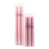 Pink Twilight Boxed set of 6 10" unscented taper candles (4 in stock)